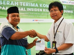 Pertamina Beri Kompensasi ke Warga Terdampak Kebakaran Kilang Dumai