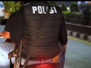 Antisipasi Bajing Loncat, Polisi Laras Panjang Patroli di Cilegon Antisipasi Bajing Loncat, Polisi Laras Panjang Patroli di Cilegon