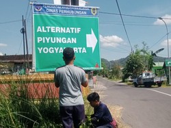 Cegah Pemudik Nyasar, Rambu Jalur Alternatif Dipasang di 31 Titik Klaten