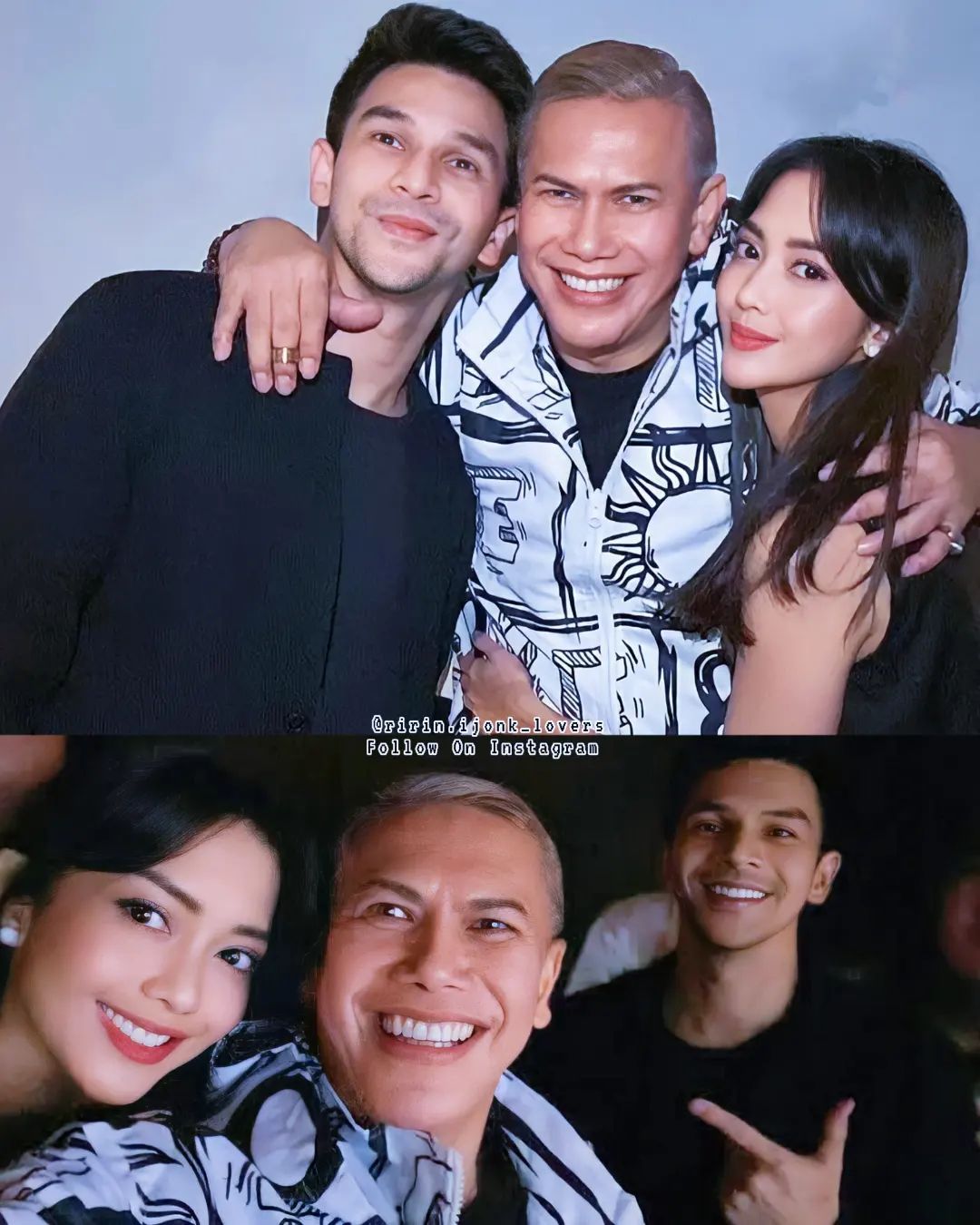 Ririn Dwi Ariyanti dan Jonathan Frizzy