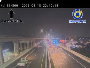 Sempat Ditutup, Tol Layang MBZ Arah Cikampek Kembali Dibuka