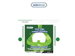 Rayakan Lebaran Idul Fitri 2023, Yuk Buat Twibbon di detikHikmah!