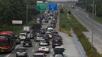 Arus Mudik di Tol Palikanci Mulai Padat, Begini Penampakannya