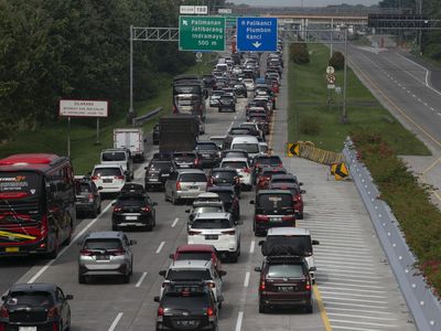 Arus Mudik di Tol Palikanci Mulai Padat, Begini Penampakannya