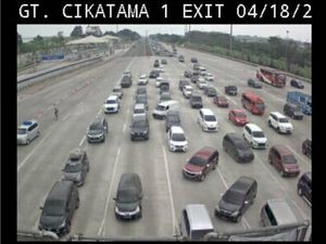 One Way Mudik di Tol Cipali Arah Kalikangkung Dimulai! One Way Mudik di Tol Cipali Arah Kalikangkung Dimulai!