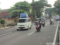 Lonjakan Pemudik Lintasi Ciamis Diprediksi Terjadi Malam Ini