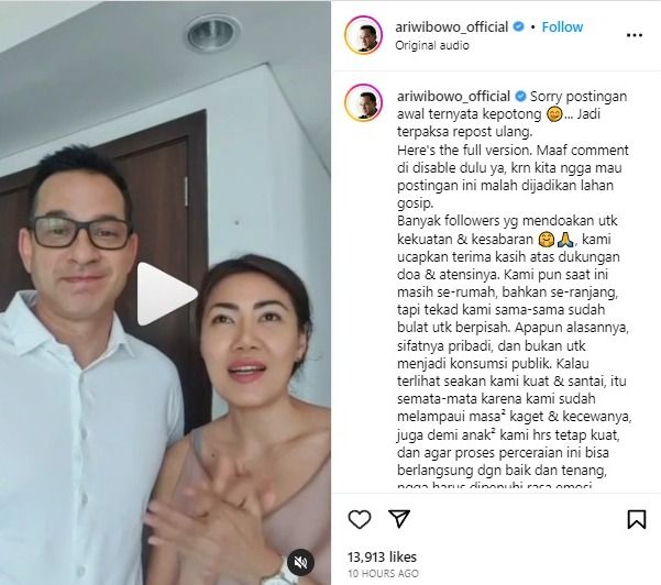Unggahan Ari Wibowo