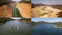 Waduk Terbesar di California yang Mengering Mulai Sehat Lagi