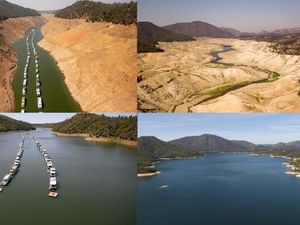 Waduk Terbesar di California yang Mengering Mulai Sehat Lagi Waduk Terbesar di California yang Mengering Mulai Sehat Lagi