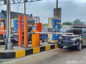 H-3 Lebaran 2023, Pemudik di Exit Tol Cileunyi Mulai Ramai