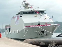 Melihat Gagahnya Kapal Korvet Bung Karno-369 Buatan Anak Negeri