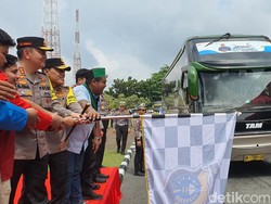 Cerita Bahagia Warga Ikut Mudik Polda Riau: 3 Tahun Tak Mudik karena Biaya