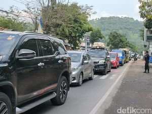 Nagreg-Limbangan Padat, Arah Bandung Dialihkan Via Kadungora
