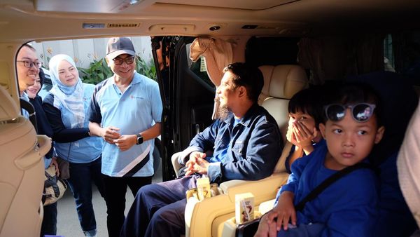 Momen Mudik Bareng Karyawan dan Mitra Penjualan