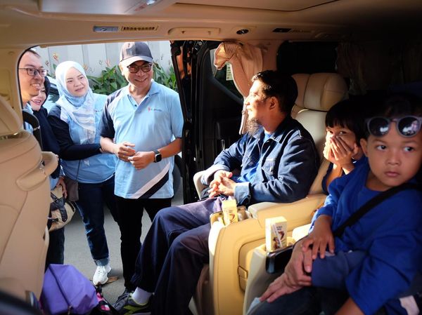 Momen Mudik Bareng Karyawan dan Mitra Penjualan