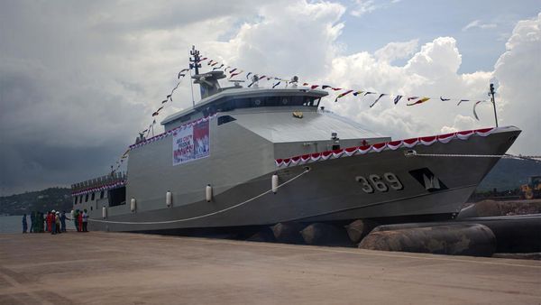 Kapal Korvet Bung Karno-369 Buatan Dalam Negeri Perkuat TNI AL