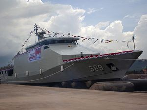 Kapal Korvet Bung Karno-369 Buatan Dalam Negeri Perkuat TNI AL Kapal Korvet Bung Karno-369 Buatan Dalam Negeri Perkuat TNI AL