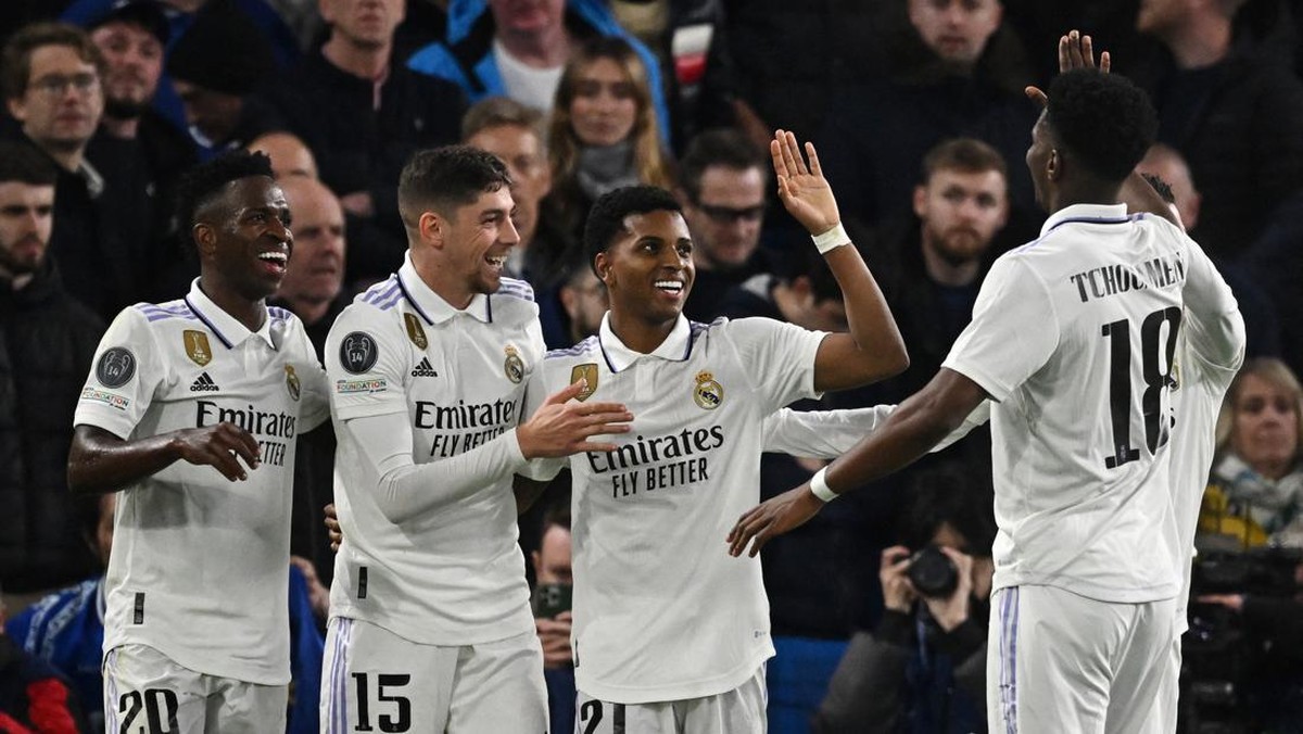 Hasil Chelsea vs Real Madrid. (Foto: REUTERS/DYLAN MARTINEZ)