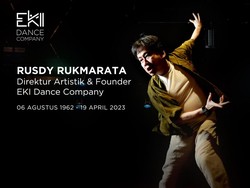 Pendiri EKI Dance Company Rusdy Rukmarata Meninggal Dunia