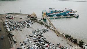 Arus Mudik di Pelabuhan Merak Landai, Begini Potretnya
