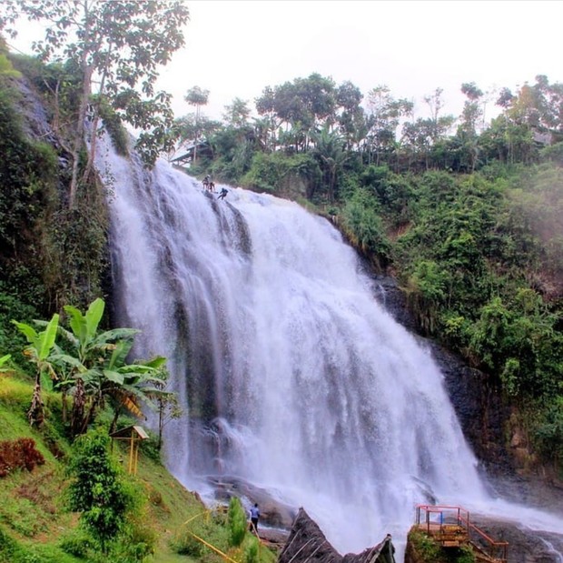 Curug Cikondang/Foto: Instagram.com/curugcikondang destinasi wisata alam curug di cianjur selatan