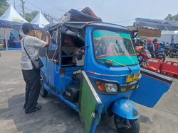 Hasanuddin Mudik Jakut-Kuningan Pakai Bajaj: Kalau Ditinggal Takut Hilang
