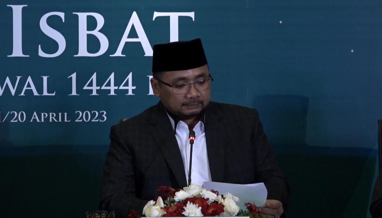 Hasil Mufakat, 1 Syawal 1444 Hijriah Ditetapkan Pada Sabtu, 22 April 2023