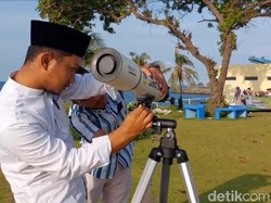 Hilal Tak Terlihat di Tanjung Kodok Lamongan