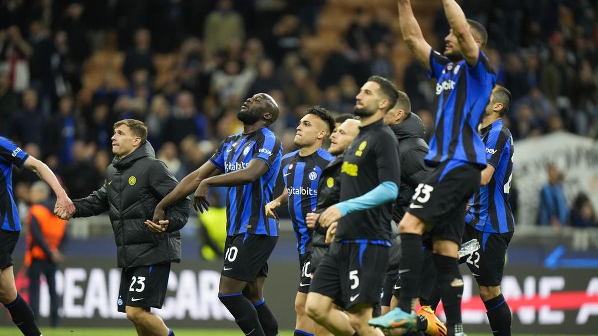 Inter Milan melaju ke Semifinal Liga Champions setelah 13 tahun absen (AP/Luca Bruno)