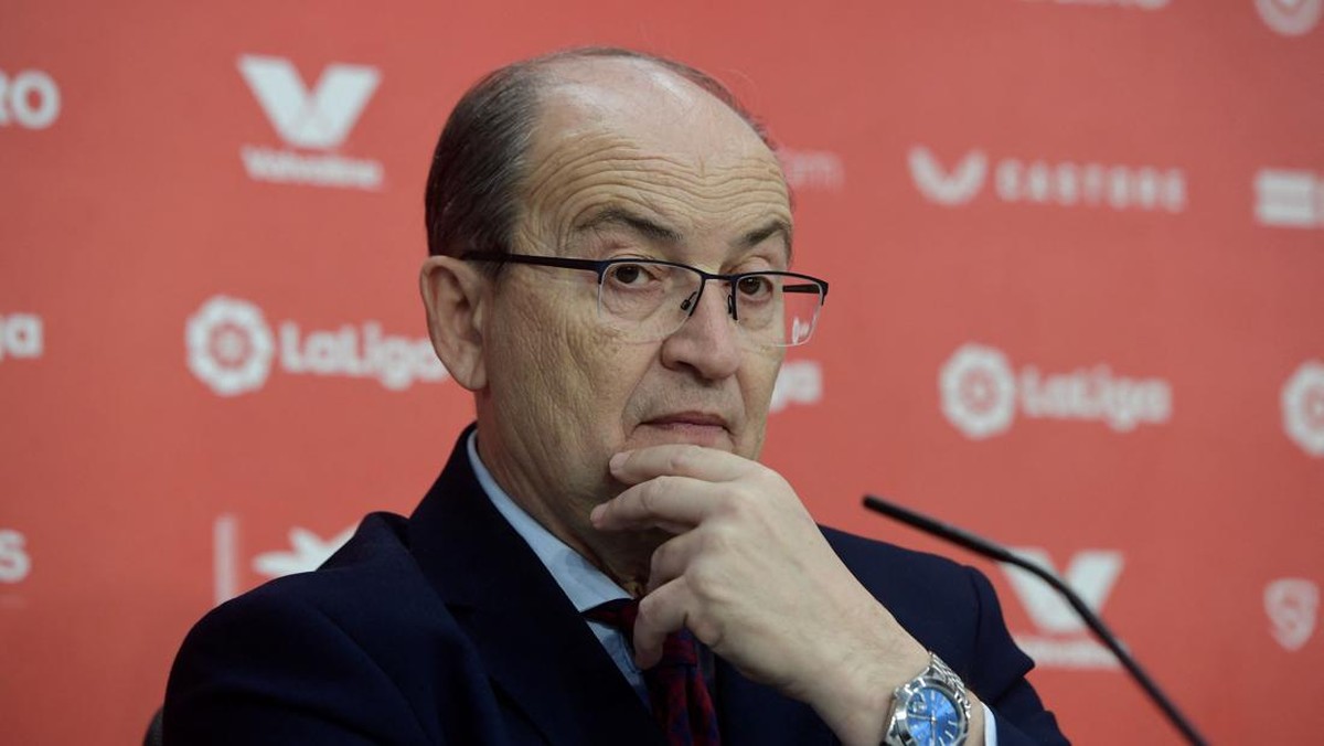 Presiden Sevilla, Jose Castro. (Foto: AFP via Getty Images/CRISTINA QUICLER)