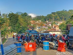H-2 Lebaran, Jalur Nagreg Masih Padat Pemudik H-2 Lebaran, Jalur Nagreg Masih Padat Pemudik