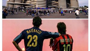 Riuh Netizen Sambut Derby della Madonnina Tersaji Lagi di Liga Champions