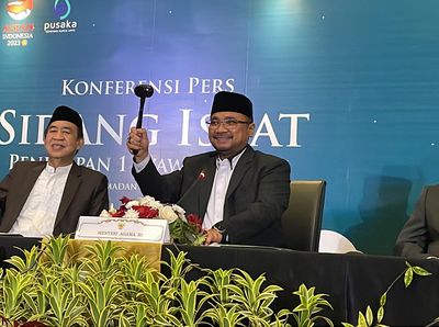 Hasil Sidang Isbat, Lebaran 2023 Ditetapkan Sabtu 22 April