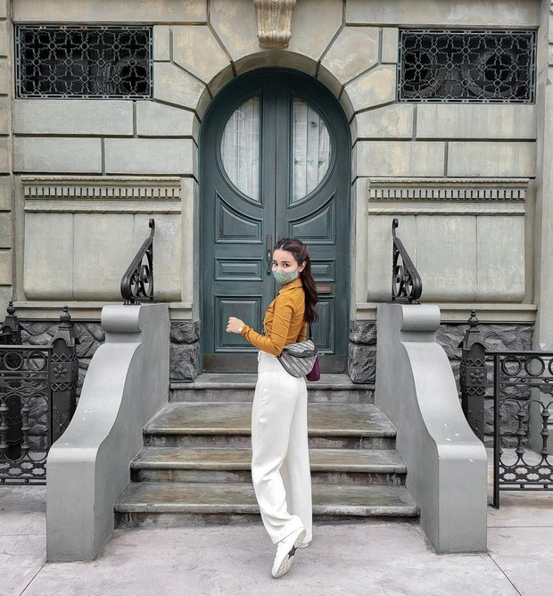 Michelle Ziudith dan gaya streetstylenya/Sumber: IG @michelleziu