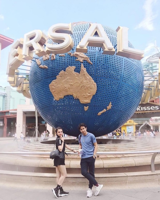 Michelle Ziudith di Universal Studio/Sumber: IG @michelleziu