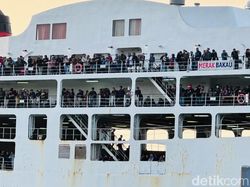 Ratusan Ribu Pemudik dari Berbagai Daerah Masuk ke Pulau Sumatera