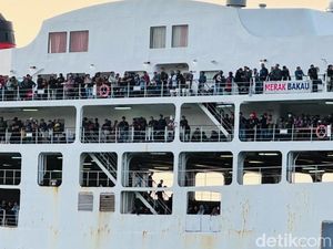 Ratusan Ribu Pemudik dari Berbagai Daerah Masuk ke Pulau Sumatera Ratusan Ribu Pemudik dari Berbagai Daerah Masuk ke Pulau Sumatera
