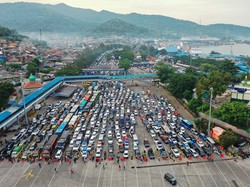 ASDP: Puncak Arus Mudik di Pelabuhan Merak Sudah Lewat