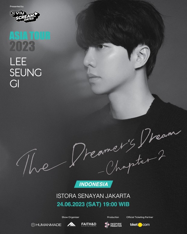 Poster konser Lee Seung Gi di Jakarta/ Foto: instagram.com/viuindonesia Poster konser Lee Seung Gi di Jakarta/ Foto: instagram.com/viuindonesia