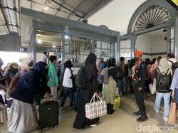 Jelang Puncak Mudik, 40.900 Tiket Terjual dari Stasiun Sukabumi dan Bogor