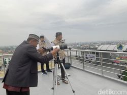 Tertutup Awan, Hilal di Sumut Diprediksi Tak Tampak