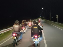 Tim Gabungan Patroli Jalanan Kota Kediri Cegah Kejahatan Jelang Lebaran