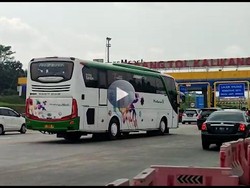 VIDEO: GT Kalikangkung Lengang Pagi Ini, One Way Lokal Ditutup