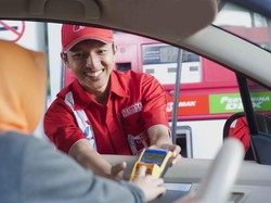 Urai Antrean di SPBU, Pertamina Minta Pemudik Bayar BBM Pakai Nontunai