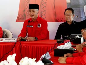 Momen Ganjar Diberikan Kursi Prananda Usai Dicapreskan Megawati