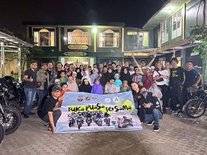 berbuatbaik.id Gandeng XSR Brotherhood Indonesia Buka Bersama Anak Tuna Netra