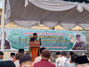 Warga Muhammadiyah Salat Id di GDM Perumnas Mandala, Ini Pesan Penceramah Warga Muhammadiyah Salat Id di GDM Perumnas Mandala, Ini Pesan Penceramah