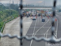 Sepinya Lalin di Exit Tol Cileunyi Saat H-1 Lebaran 2023