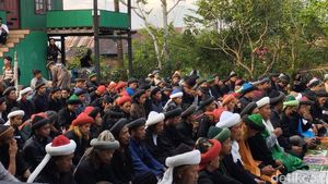 Potret Jemaah An-Nadzir Gowa Salat Idul Fitri yang Berlangsung Khusyuk