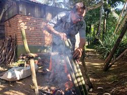Mangalomang, Tradisi Wajib Menyambut Lebaran di Madina